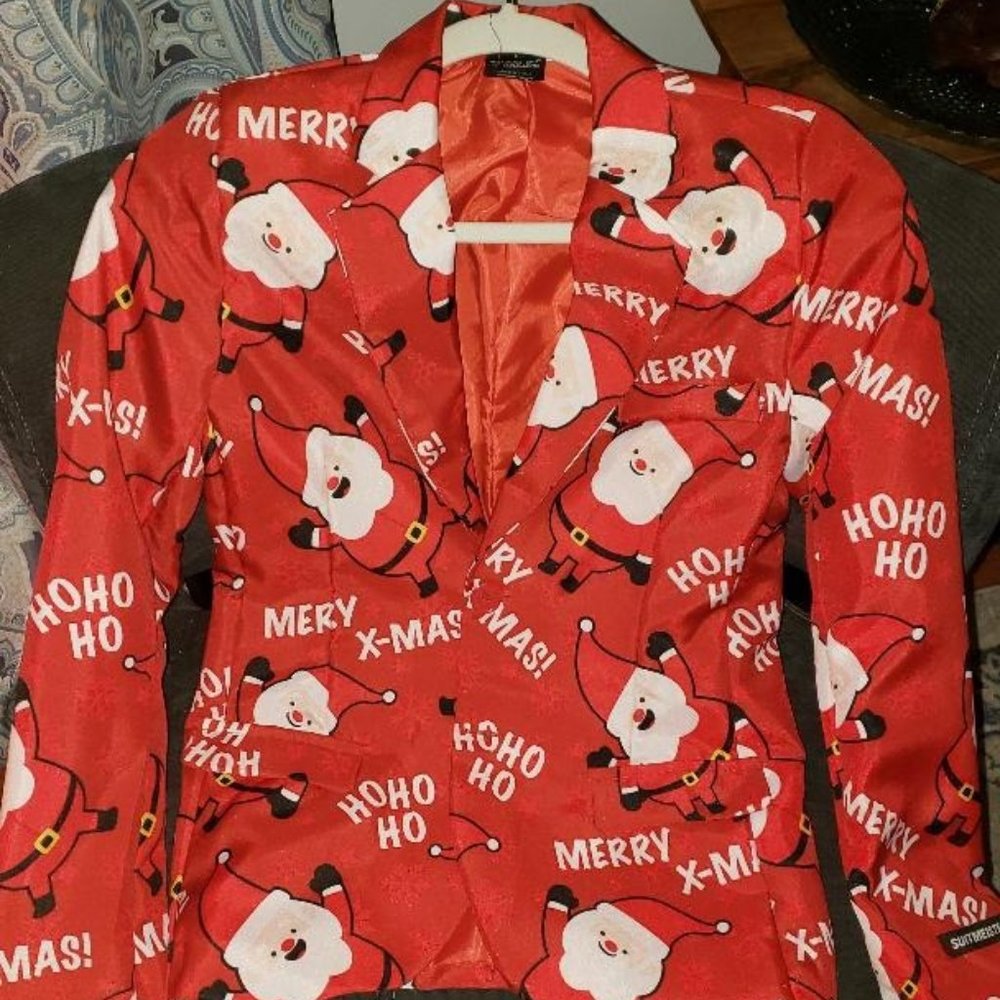 Boys Christmas Blazer size Large 12-14 Years